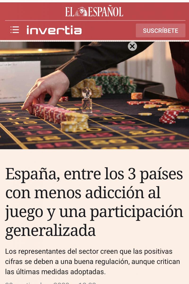Así ha visto la prensa generalista la presentación de la nueva entrega de Juego y Sociedad: titulares más o menos certeros y fotos de administraciones de lotería