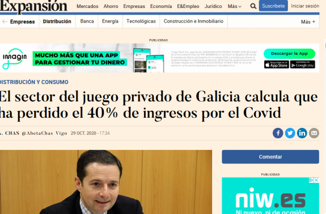 La cumbre de AGEO, en el diario económico EXPANSIÓN