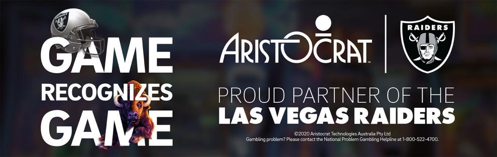 SOCIO EXCLUSIVO 
ARISTOCRAT firma como patrocinador oficial del equipo de fútbol americano Las Vegas Raiders 
Vídeo