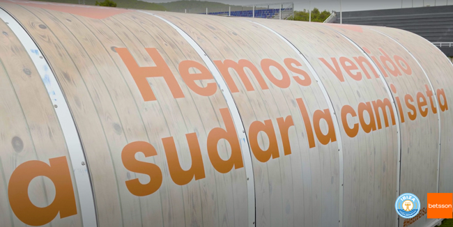 BETSSON launches the campaign "We have come to sweat the shirt" in support of UD Ibiza (video)