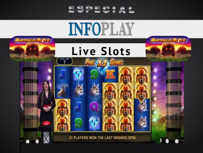  -ESPECIAL INFOPLAY- 
El próximo producto online que arrasará, las LIVE SLOTS: Pioneros y principales proveedores
