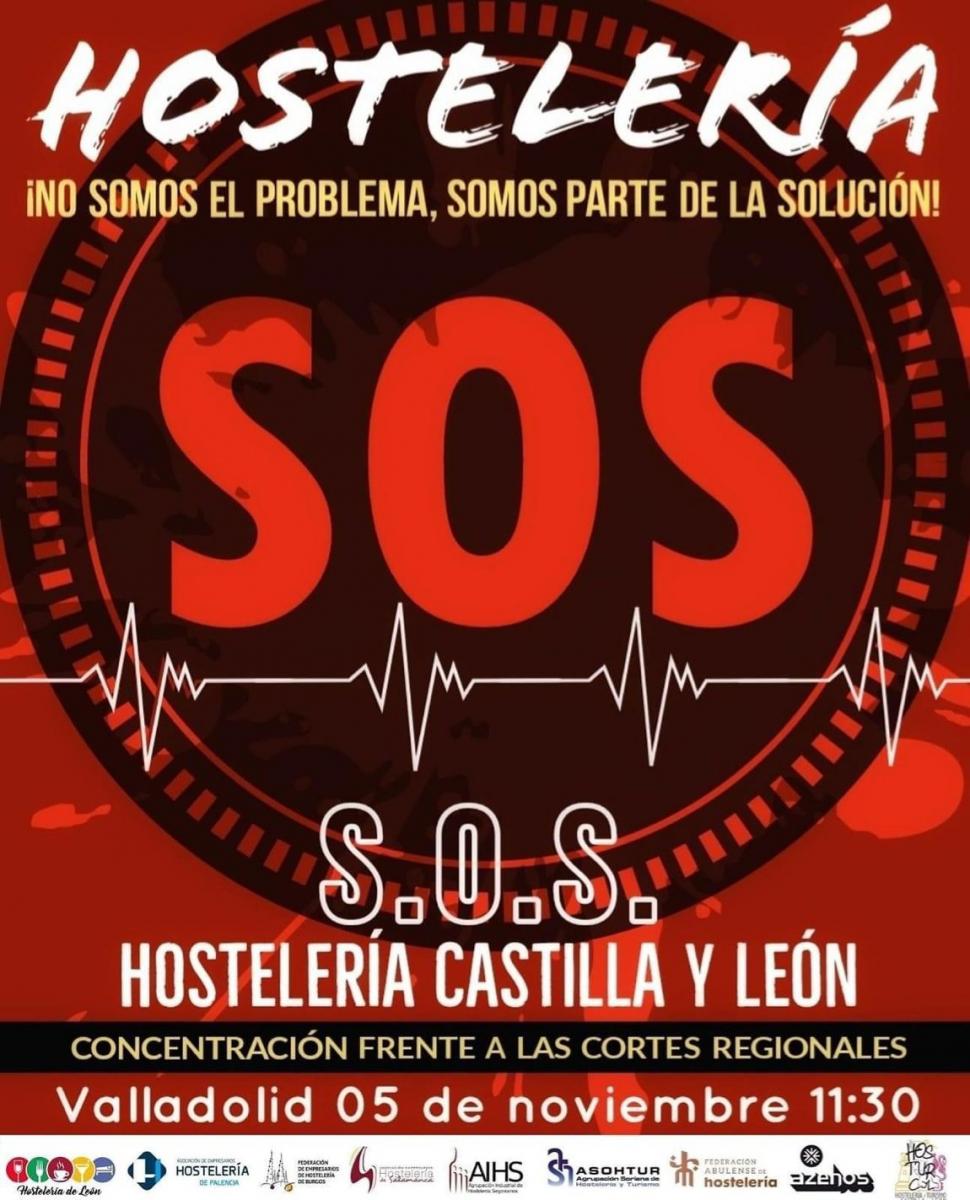 Hostelería de España invita a una concentración en defensa del sector en Castilla y León: MAÑANA DÍA 5