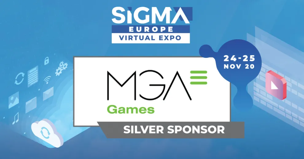 MGA Games will sponsor the SiGMA Europe Virtual Expo event