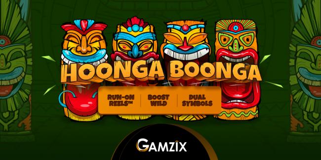 The Stonian company Gamzix launched a new slot game HOONGA BOONGA