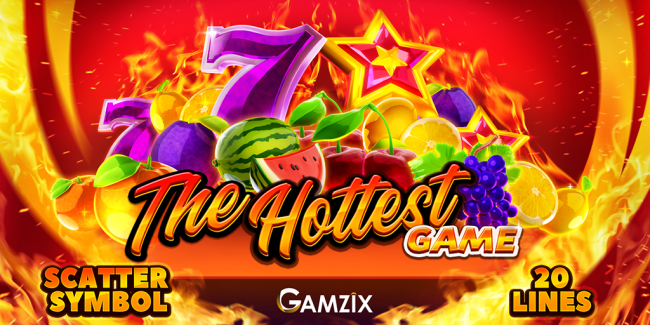 Gamzix launched a new slot game THE HOTTEST GAME