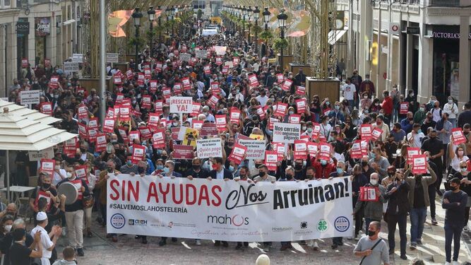 Concentraciones en toda España para reinvindicar la Hostelería: FOTOS