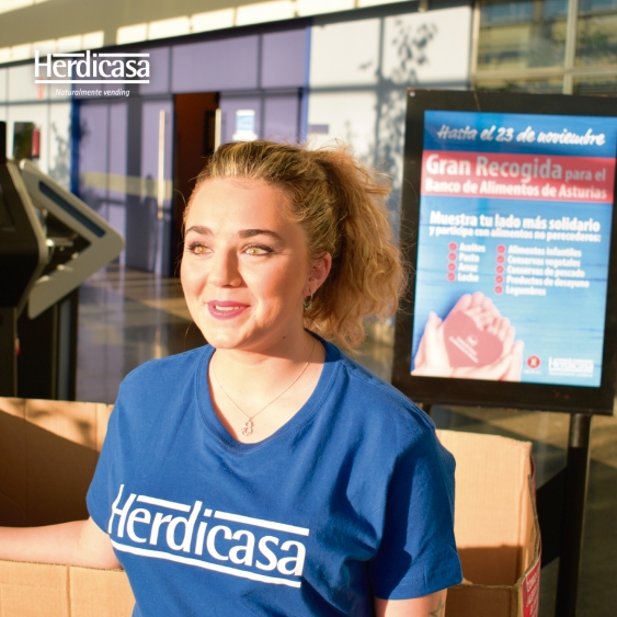 HERDICASA del Grupo Díaz Carbajosa CONTRIBUYE EN LA GRAN RECOGIDA DEL BANCO DE ALIMENTOS DE ASTURIAS