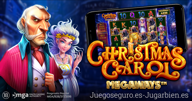 PRAGMATIC PLAY da la Bienvenida a los espíritus de las Navidades en CHRISTMAS CAROL MEGAWAYS™