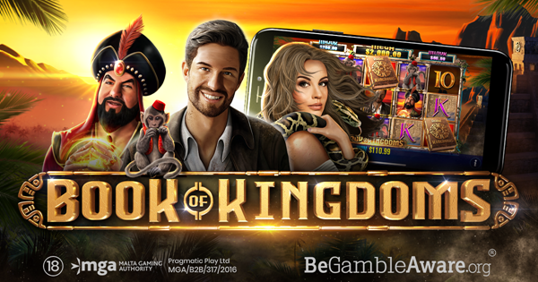 PRAGMATIC PLAY presenta una nueva entrega de sus serie de aventruas: BOOK OF KINGDOMS