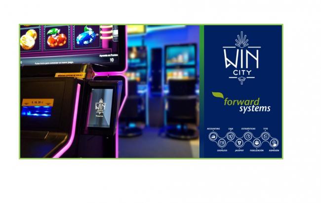 La cadena WIN CITY opera YA con FORWARD SYSTEMS