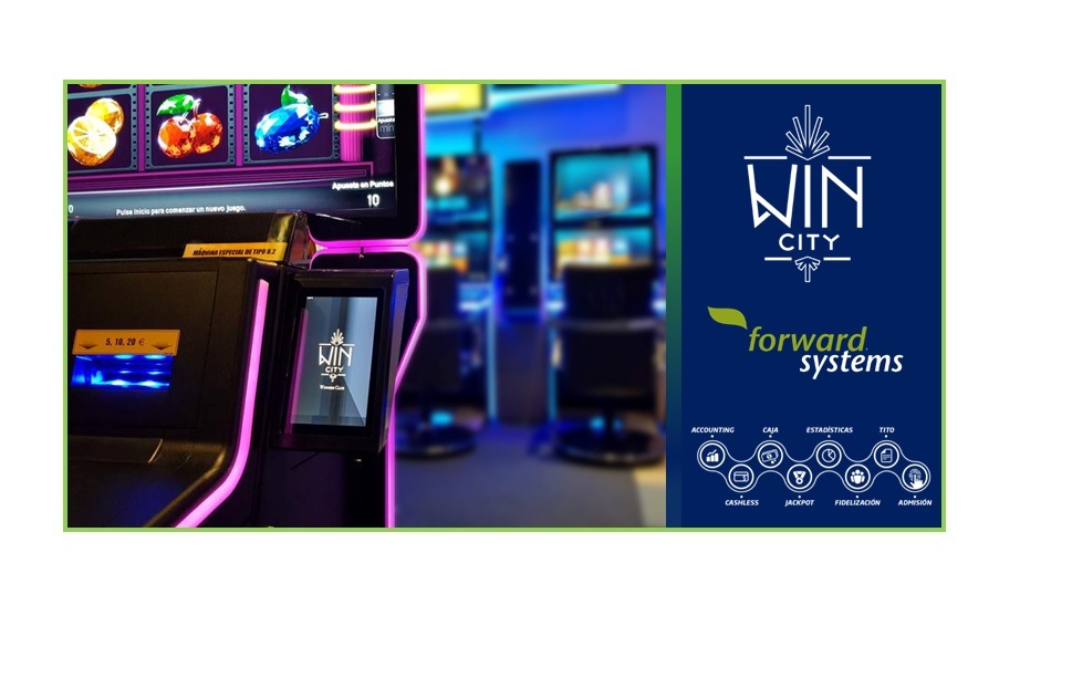 La cadena WIN CITY opera YA con FORWARD SYSTEMS