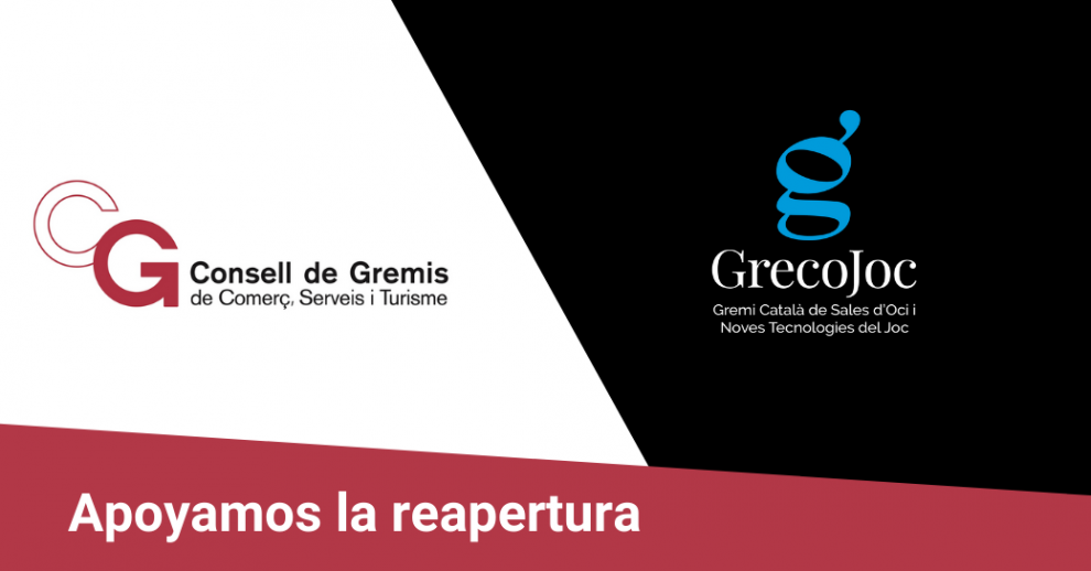 CONSELL DE GREMIS apoya la reapertura de los establecimientos de juego en Catalunya