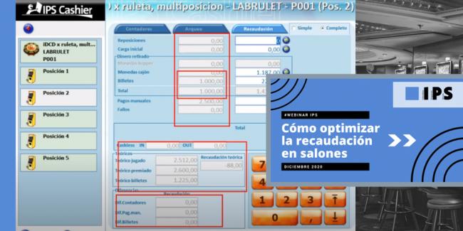  IPS published a video with its practical workshop on collection in gaming halls