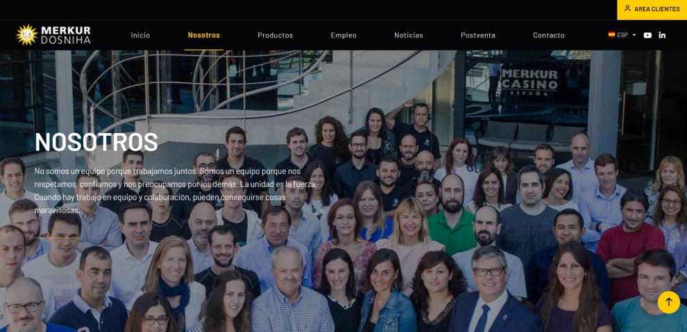 MERKUR DOSNIHA presenta oficialmente su NUEVA WEB