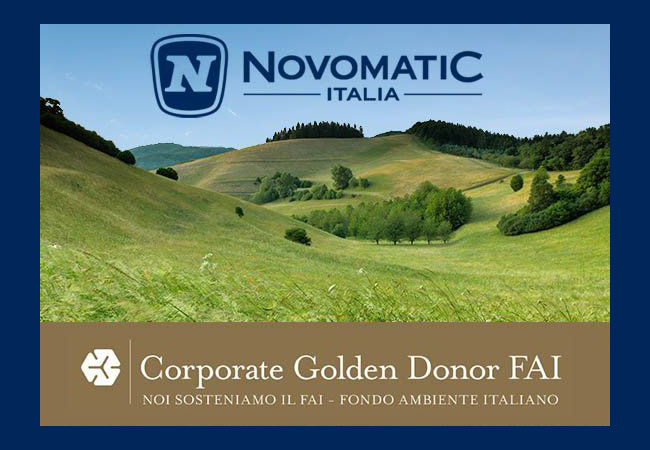  NOVOMATIC Italia ratifica su participación en el Programa de Donantes de Oro Corporativos del Fondo Ambiente Italiano