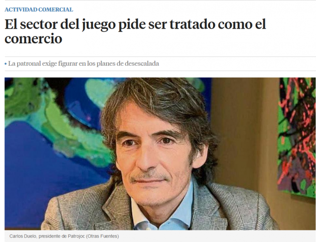 Carlos DUELO, en LA VANGUARDIA: 