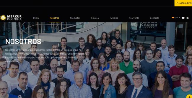 MERKUR DOSNIHA estrena web con un importante apartado dedicado al CÓDIGO ÉTICO y el JUEGO RESPONSABLE