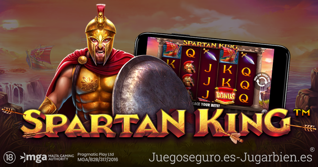 PRAGMATIC PLAY BATTLES FOR RICHES IN SPARTAN KING
