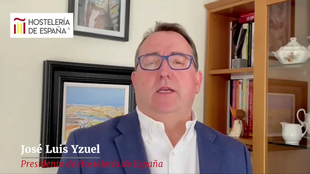 "La hostelería es la alternativa controlada y segura a otro tipo de reuniones sociales" (Vídeo)