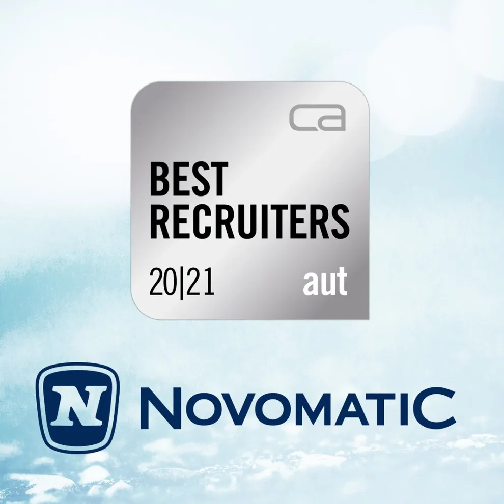 NOVOMATIC es reconocido por la calidad de sus contrataciones