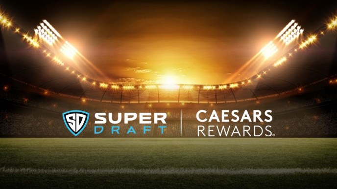 Caesars Entertainment, anuncia una inversión estratégica en SuperDraft (Daily Fantasy)