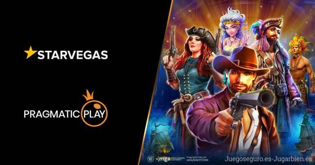 PRAGMATIC PLAY lanza su catálogo de slots con  STARVEGAS.IT (NOVOMATIC)