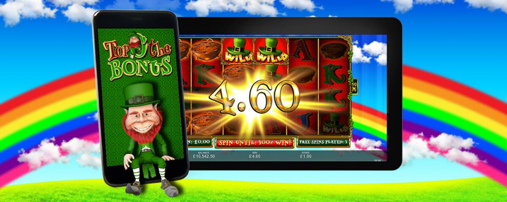 INSPIRED launches new Irish-themed slot Top 'O' the Bonus™
