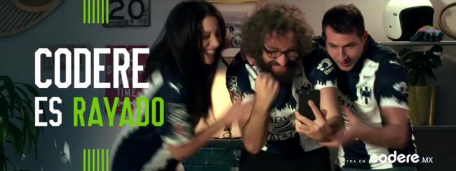  Codere, patrocinador oficial del Club de Fútbol Monterrey Rayados de México