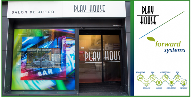 PLAY HOUSE (Grupo DC) en Madrid instala el sistema FORWARD SYSTEMS de UNIDESA INTERACTIVE