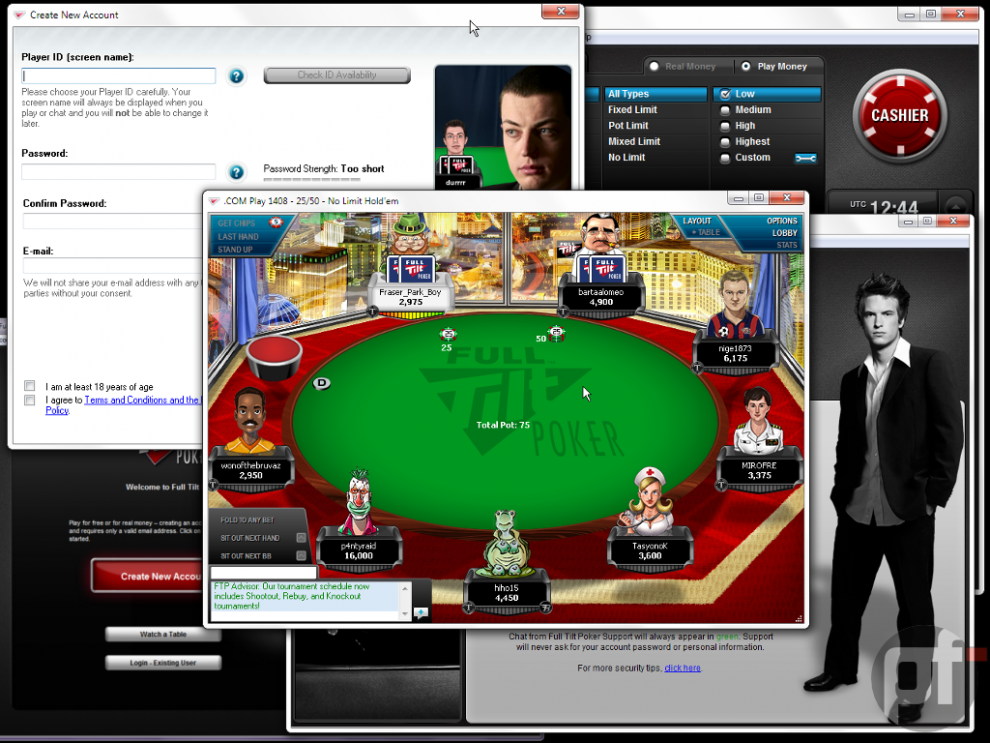 Full Tilt Poker desaparece