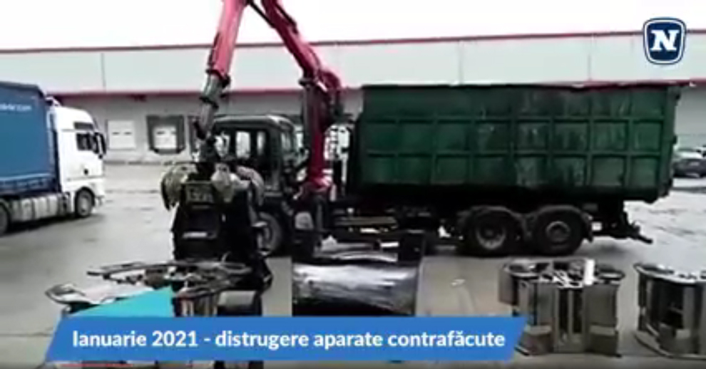  NOVOMATIC Rumanía destruye 61 máquinas retiradas del mercado como parte de su compromiso contra el juego ilegal (Vídeo)