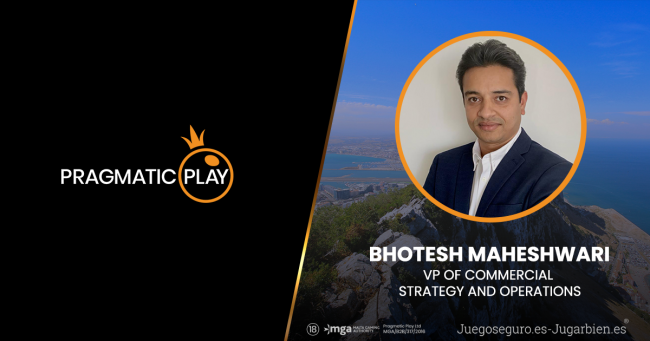  PRAGMATIC PLAY nombra a Bhotesh Maheshwari como Vicepresidente de Estrategia y Operaciones