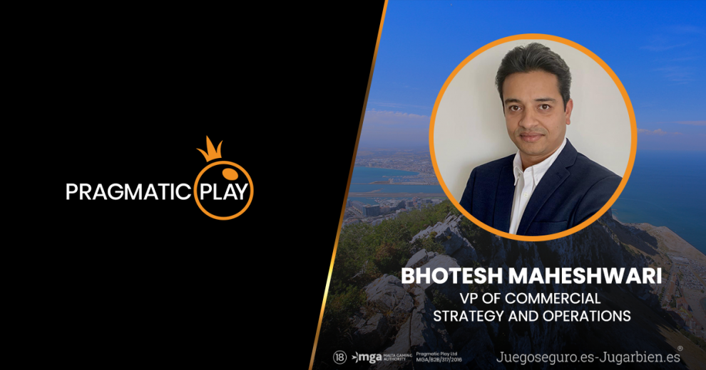 PRAGMATIC PLAY nombra a Bhotesh Maheshwari como Vicepresidente de Estrategia y Operaciones
