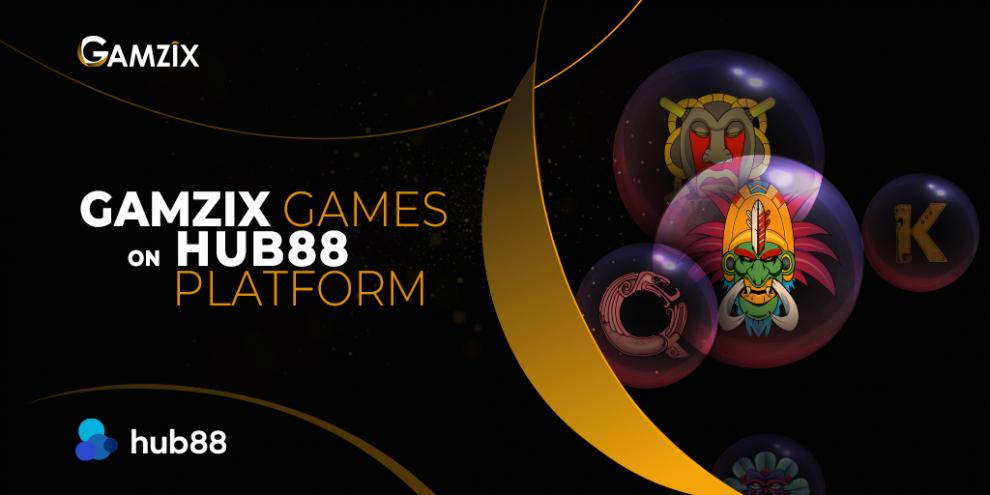 Gamzix started a new cooperation with Hub88