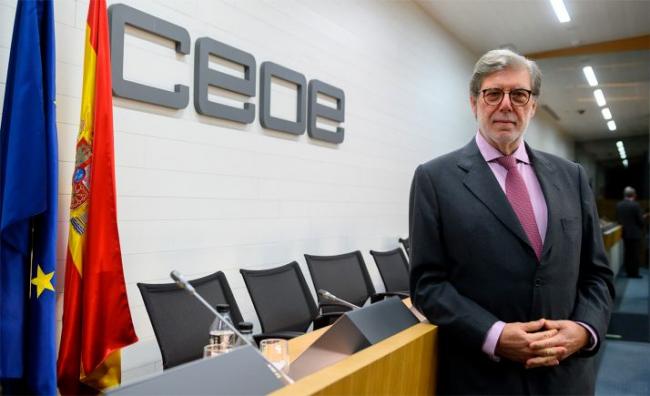 Santiago Aparicio, presidente de CEOE Castilla y León