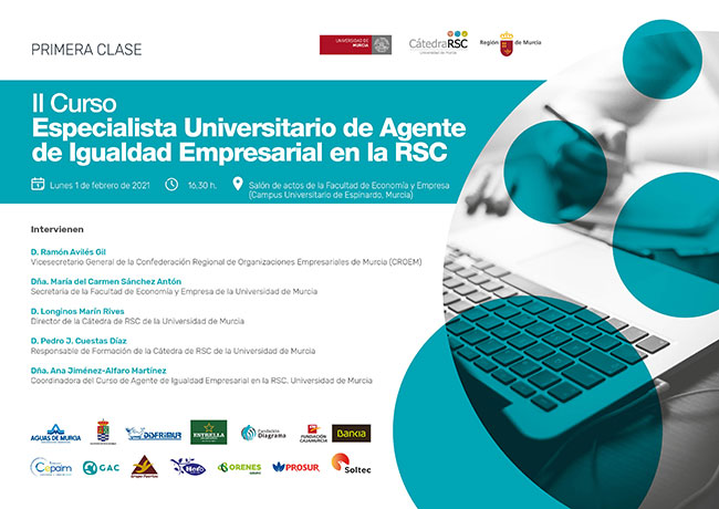 Pedro J. Cuesta, director de Formación de la Cátedra de Responsabilidad Social Corporativa de la Universidad de Murcia