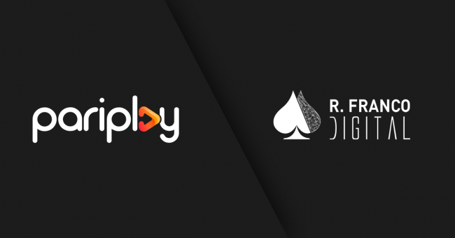 Slots: R. FRANCO DIGITAL y PARIPLAY, acuerdo de colaboración para España