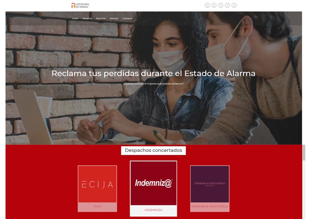  Hostelería de España presenta el primer portal especializado en servicios jurídicos para la hostelería
