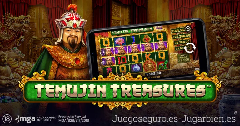 Pragmatic Play lanza un nuevo juego de slot de temática asiática: Temujin Treasures