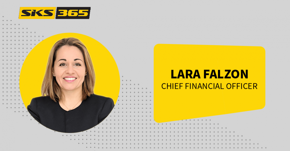 SKS365: LARA FALZON NAMED NEW CHIEF FINANCIAL OFFICER