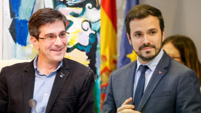 Alberto Garzón y Mikel Arana, Patrimonios
