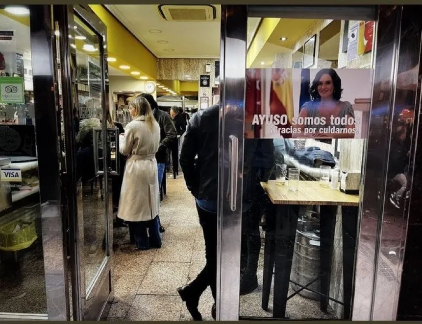 En los bares de Madrid, este fin de semana:"Ayusomanía"