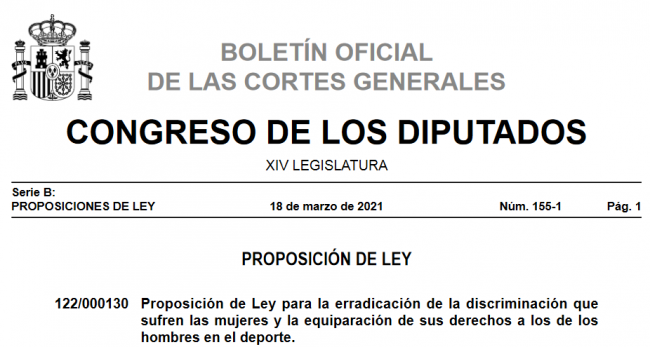Apuestas deportivas tambien trabajan por la NO discriminación de la mujer en el deporte