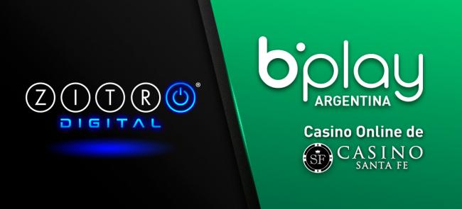 Los juegos de ZITRO DIGITAL triunfan en BPLAY.COM.AR, la oferta online del Casino de Santa Fe