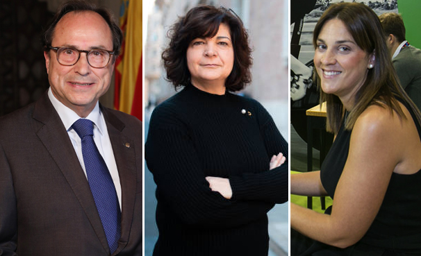  Encarnación Gaspar y Miriam Mayordomo se reunieron con el conseller de Hacienda, Vicent Soler