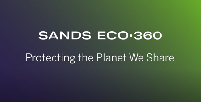  Las Vegas Sands hace un balance su programa Sands ECO360 (vídeo)