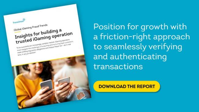 TransUnion will offer its identity, fraud analysis and marketing solutions to operators in the United States