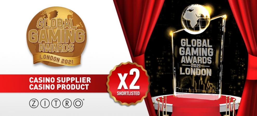 ZITRO obtiene dos importantes nominaciones en los premios Global Gaming Awards 2021