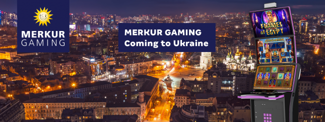 MERKUR GAMING se lanza en Ucrania como fabricante y operador