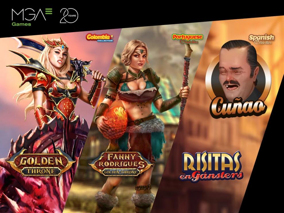 MGA Games launches three slots simultaneously for operators in Spain, Portugal and Colombia
